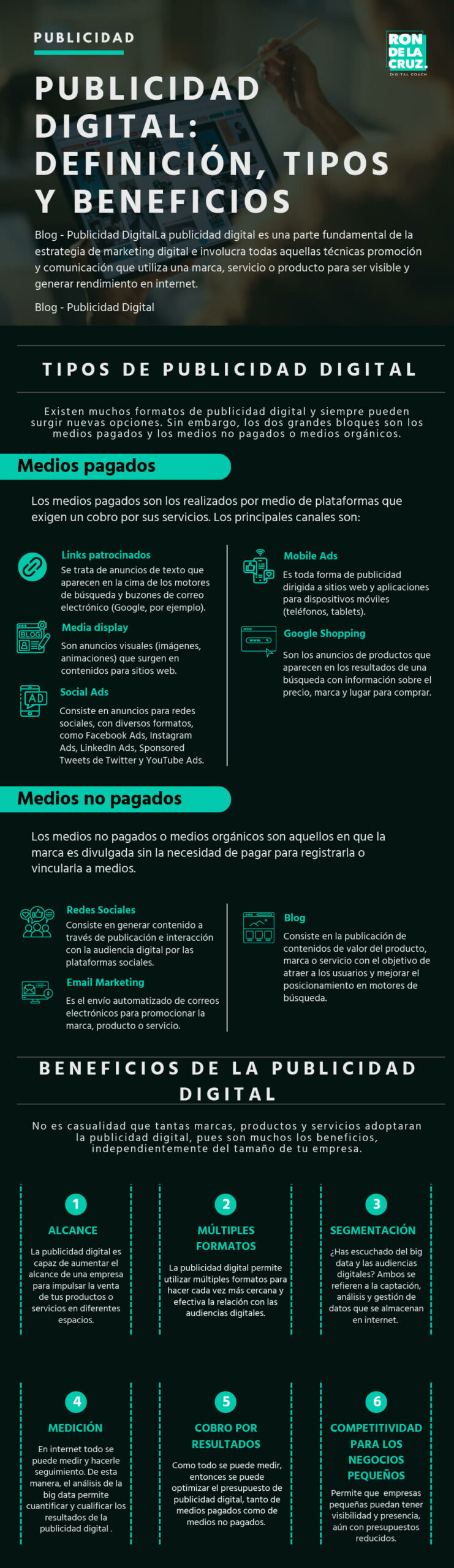 infografía sobre publicidad digital